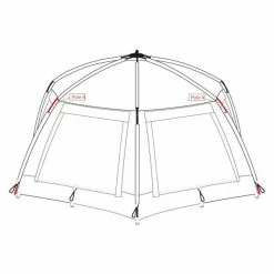 Accessoire Trakker Tempest Brolly Advanced 100 Pole 4