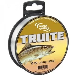 Nylon WaterQueen Truite 500m 3,6kg [Taille 0,225 mm]