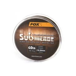 Fil Tressé Fox Submerge Dark Camo 55LB/0.30MM 600M