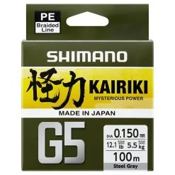 Tresse Shimano Kairiki G5 100m [Taille 0,15 mm]